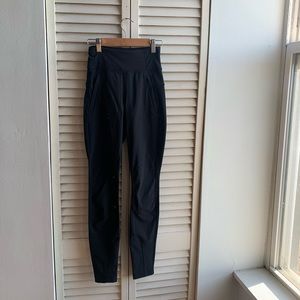 Athleta highline hybrid Black high waist legging pants